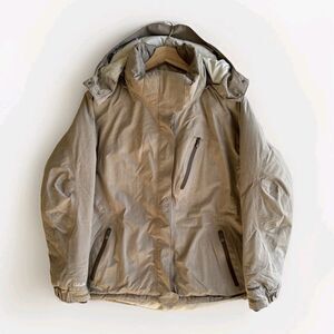 Cabela's Gore-Tex Premium Goose Down Jacket Hoodie Parka Tan Women’s Large